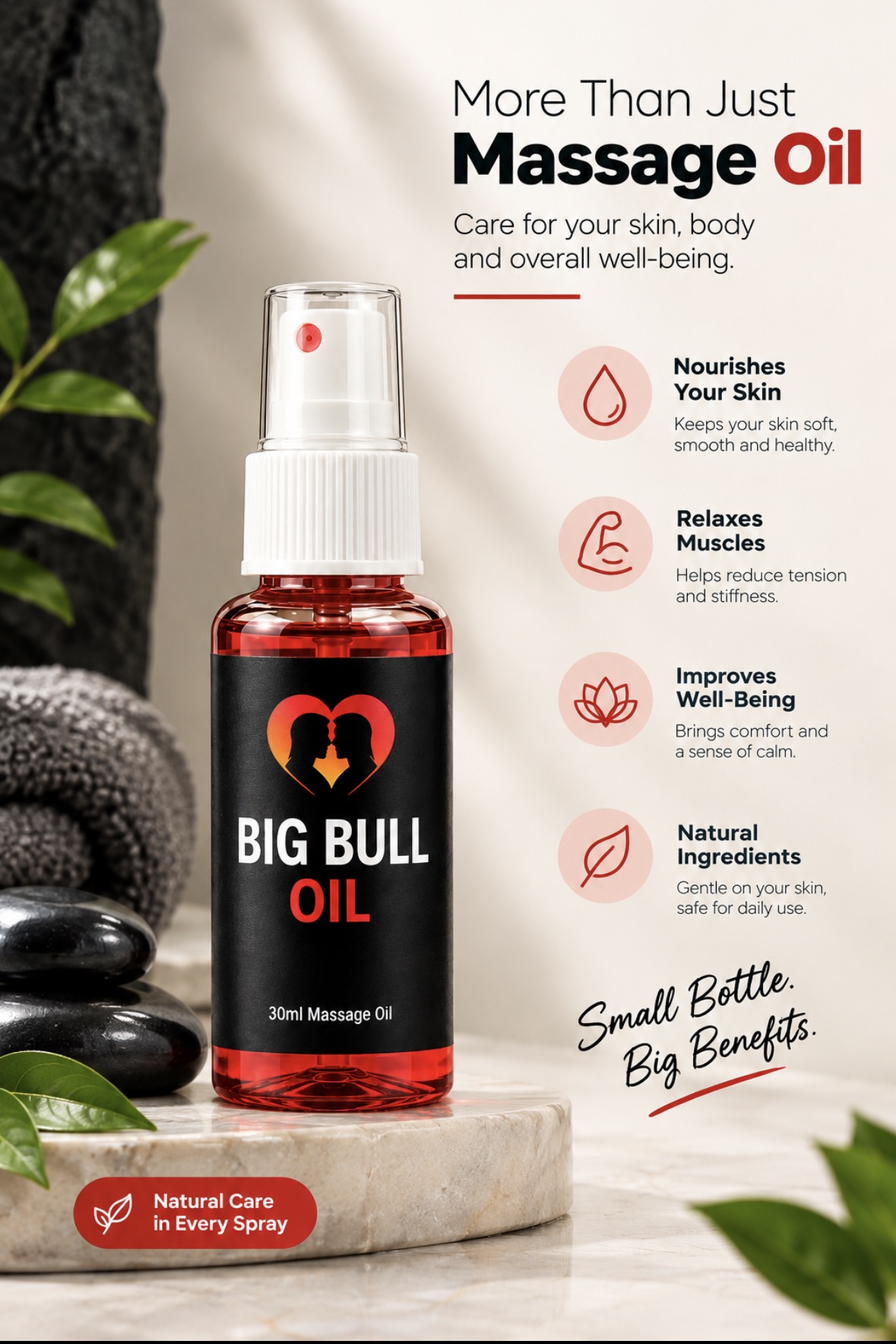 Big Bull Oil — More than massage oil